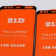 A leaked image purportedly of Pixel 3 screen protectors.